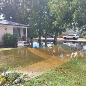 What hazards can damage property in North and South Carolina